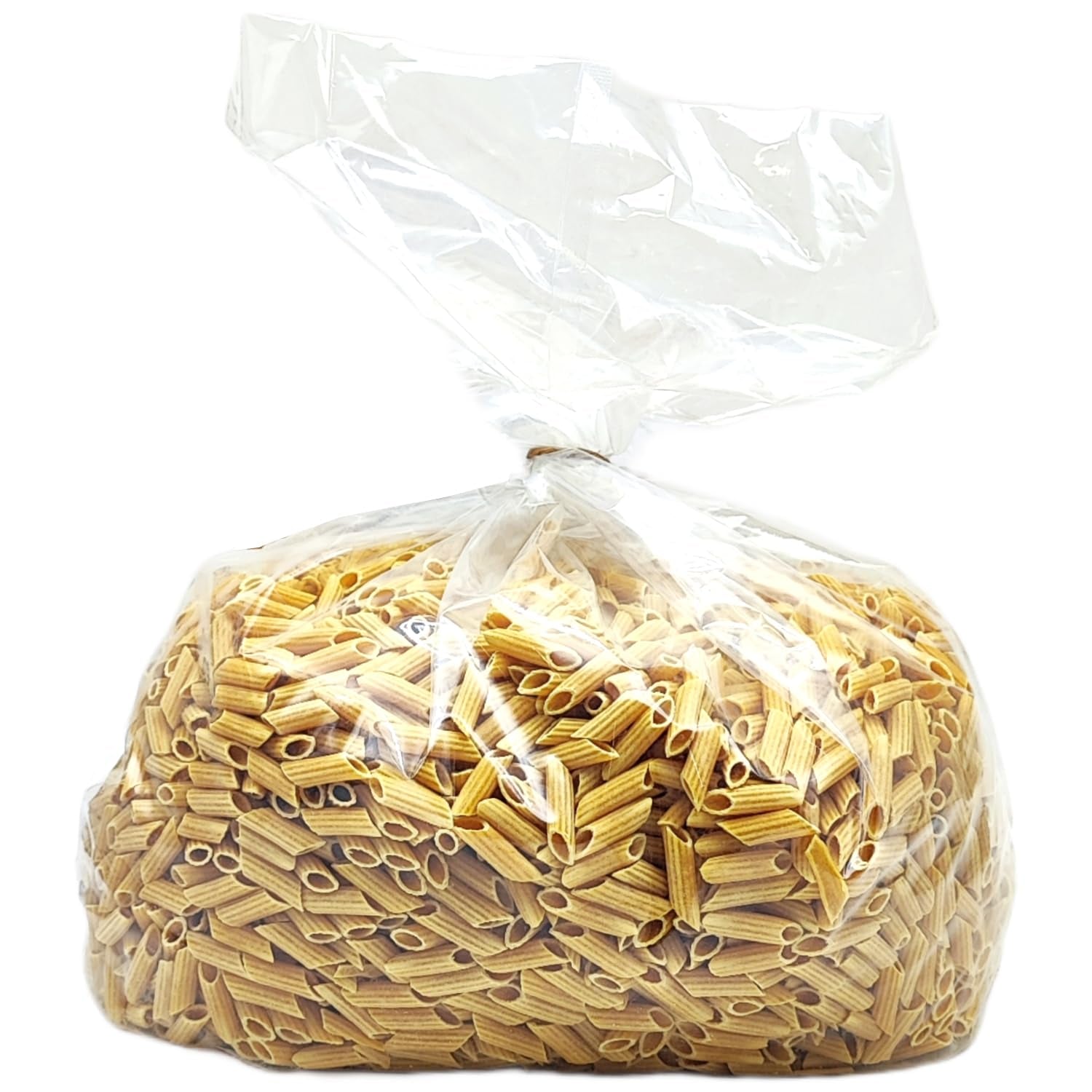 Penne aux pois chiches biologiques italiennes, pâtes protéinées à base de farine de pois chiches 100 % biologique, riches en fibres, végétaliennes, sans gluten, paquet de 3 x 350 g