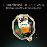 SHEBA Nourriture humide pour chats, Collection Nature's en sauce à la dinde, 2 x 11 x 85 g