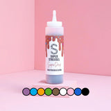 Super Drip Black Cake Glaze Cake Fondant Chocolat 300 grammes Glaçages et Décor Naty Shop Marron