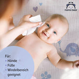 Naty Shop Mama Bear Sensitive Lingettes pour bébé non parfumées
