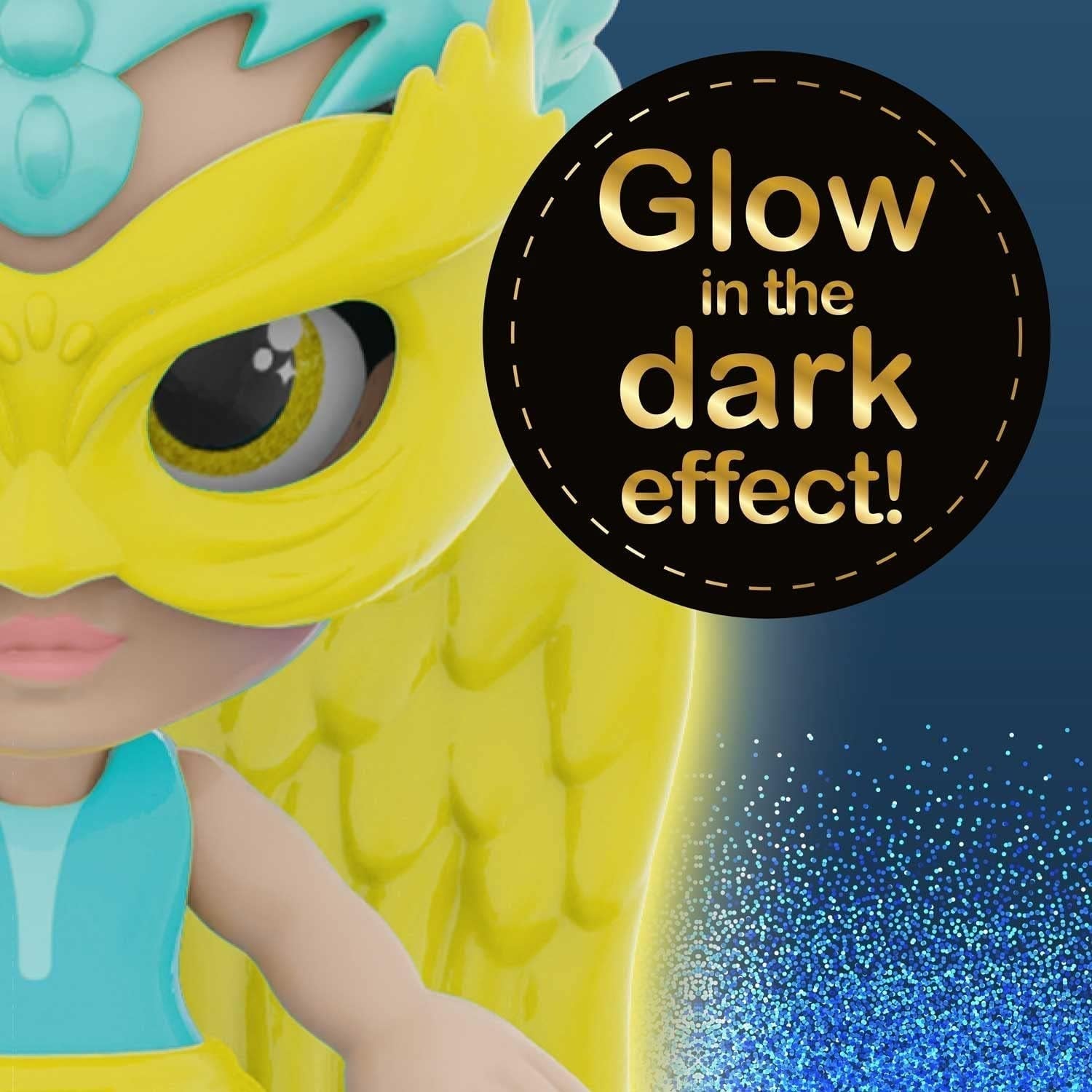 CRAZE Fée dans ma poche | Poupée féerique avec ailes, jouet féerique à collectionner avec effets spéciaux tels que paillettes, lueur dans le noir et changement de couleur Dolls Naty Shop