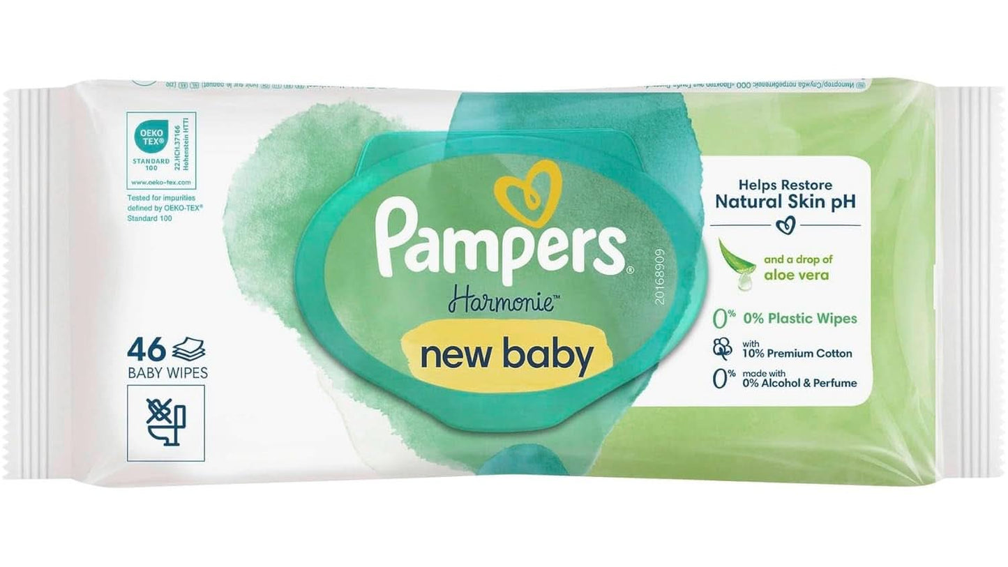 Pampers Baby Feuchttücher Harmonie, Nouveau Bébé Aloe Vera Naty Shop