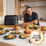 Philips Airfryer Dual Basket 3000 Series, 9L, 2 paniers, 2 plats prêts en même temps, technologie Rapidair plus électroménager à air chaud Naty Shop