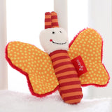 41174 Jouet bébé fille et garçon Serpent à sonnette Red Stars recommandé dès la naissance marron & 41181 Jouet attrape-papillon Red Stars jouet bébé fille et garçon recommandé dès la naissance orange Bebe Naty Shop Jouets