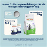 Almo Nature Functional - Intestinal Help - Nourriture humide pour chats adultes et matures aux intestins sensibles - au poisson - soutient le microbiome - 70 g (paquet de 30)