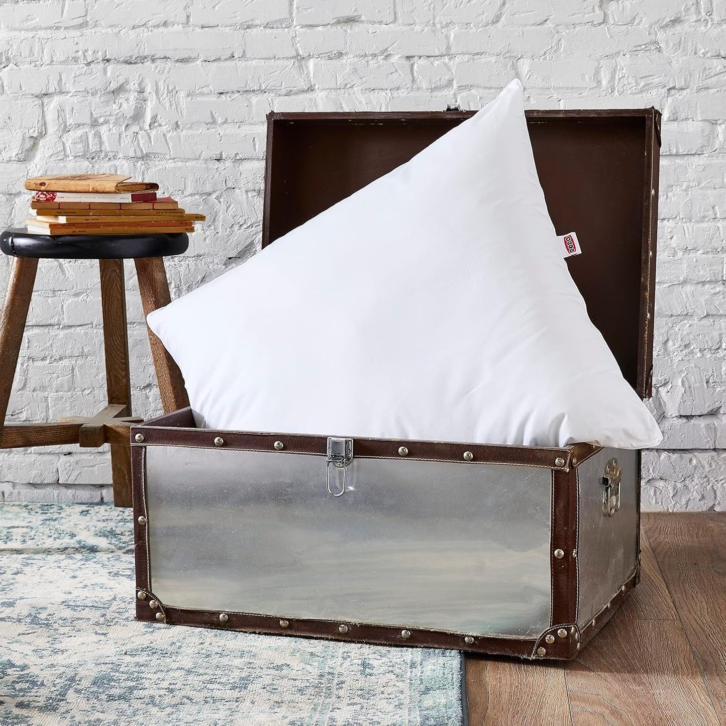Oreiller DODO 2 pièces, 50 X 70 cm, Confort moyen, Oreiller synthétique Taïga, Toucher ultra doux et respirant, Lavable en machine à 40°C Oreillers standards Naty Shop 60/60
