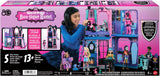 Monster High Buh-tique Hotel Dollhouse, ensemble de jeu pliable avec des surprises effrayantes dans chaque pièce et plus de 13 ensembles de jeu, y compris des meubles et des accessoires, JBF16