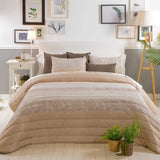 Couverture Sancarlos Spring 1, couleur crème, pour lits d'une largeur de 105 cm Couettes et couettes Naty Shop Couleur crème Lit d'une largeur de 105 cm