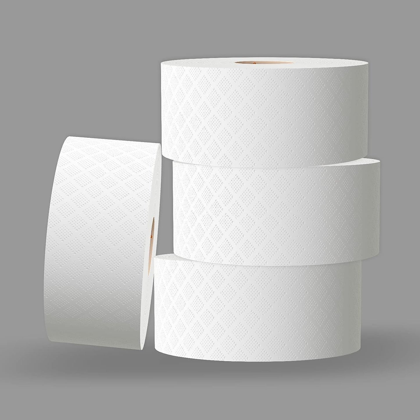 Papier toilette Renova Jumbo BLK, 12 rouleaux à 170 M, papier blanc, 2 couches
