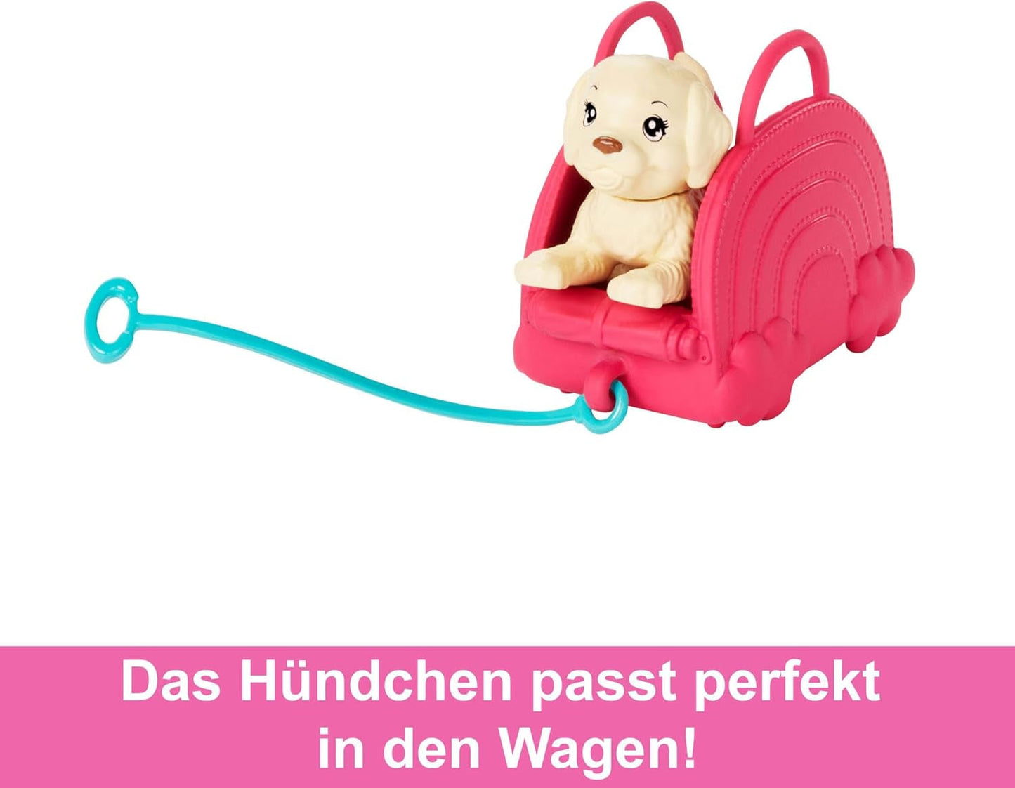 Barbie Toy Chelsea Doll & Accessories Ensemble de voyage pour chien 6 pièces avec support pour chien HJY17 Naty Shop Dolls