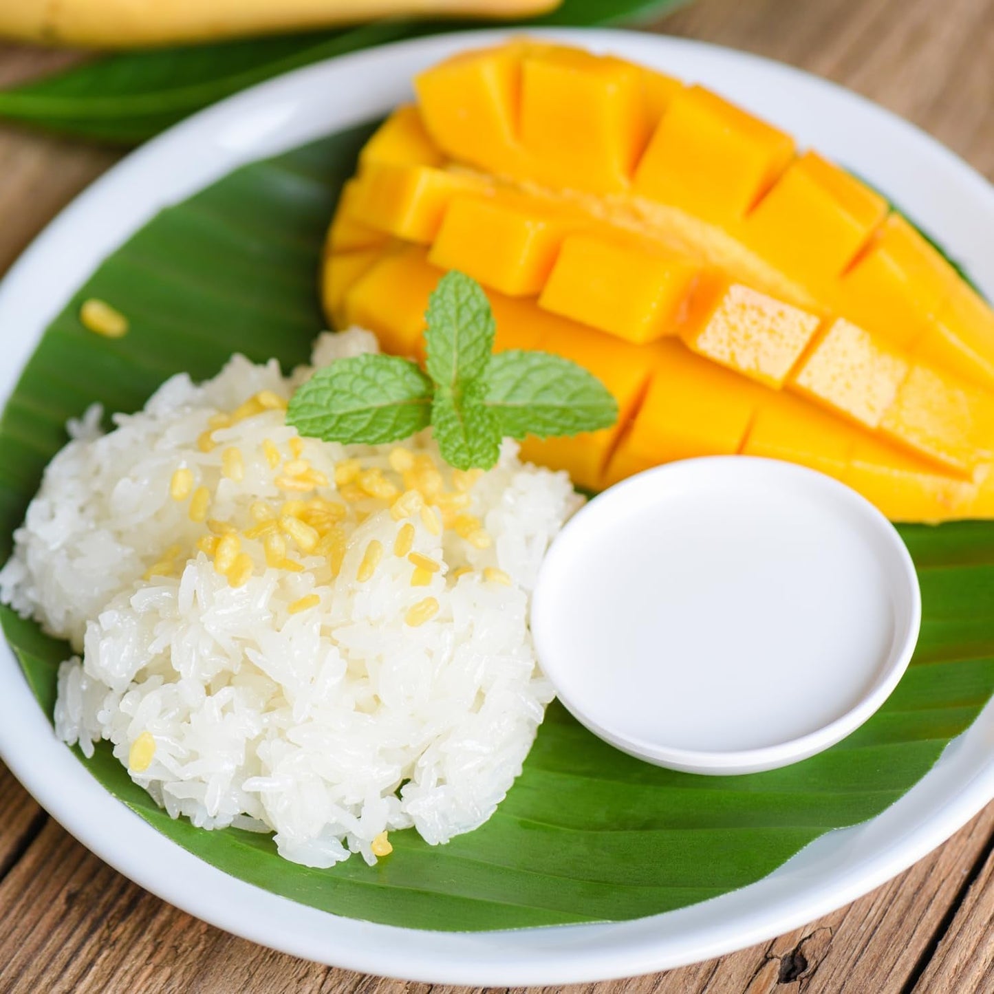 - Riz gluant à la noix de coco et à la mangue - (6 x 80 g)