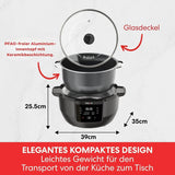 Mijoteuse supérieure Instant Pot, multicuiseur 7,1 L, 4 fonctions de cuisson, mijoteuse 800 W Naty Shop