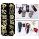 8 boîtes Nail Art Strass Kit - Nail Art Gemischt Strass Set, Nagel Kunst Strasssteine ​​​​Gems Perlen Edelsteine ​​​​Bunt Pferdeaugen Strass pour Nageldesign Zubehör Mit 1 Pinzetten et 1 Strass Picker pour DIY