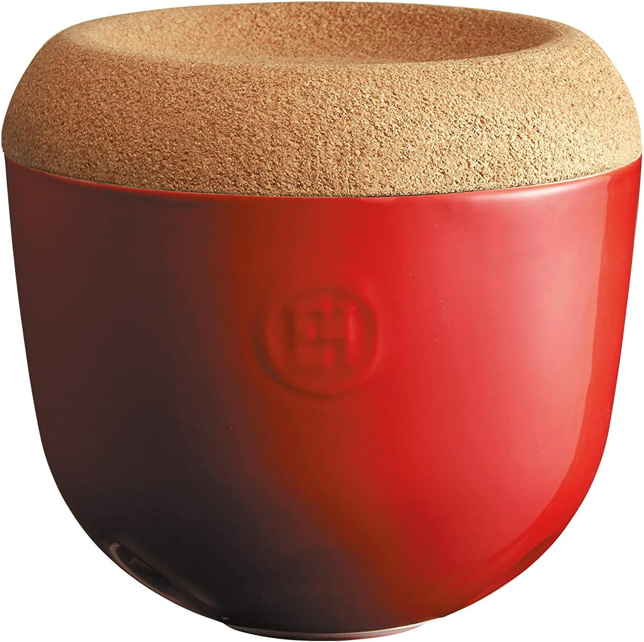 EH348763 Pot à ail, céramique, 14,6 x 14,6 x 13,4 cm, céramique, Grand Cru, 14,6 x 14,6 x 13,4 cm Boîtes de conservation Naty Shop Grand Cru