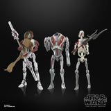 Star Wars Black Series Magna Raider, Super Battle Droid, Jedi Battle Droid : Pack de 3 figurines Survivor, échelle 15 cm Figurines Naty Shop