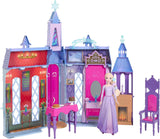 Mattel Disney Frozen - Maison de poupée Castle Arendelle (60 cm +) avec poupée Elsa, 4 aires de jeux et 15 meubles et accessoires Disney Frozen II, HLW61