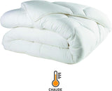 Blanrève Cthalvd011420 Housse de couette Hollofil Allerban coton chaud blanc 140 X 200 cm Couettes et couettes Naty Shop