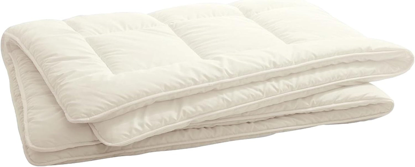 Billerbeck E45 Couette en bambou - couette d'été - 135 X 200 Cm - couette en coton, couette rafraîchissante - avec rembourrage en bambou, été léger (Sl) Couettes et couettes Naty Shop