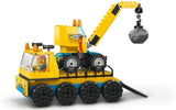 LEGO 60391 City Véhicules de construction et grue à boulets de démolition, pelle, camion-benne et véhicules de transport, jouet éducatif pour enfants à partir de 4 ans Besuche den LEGO-Store