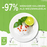 Elf-Family 270g x6er Box (paquet de 12) Bio Konjak Nudeln Ultra Low Carb Shirataki Nudeln Vegan Glutenfree-Instant Nudeln sans Kohlenhydrate/Keto/Kalorienarme/Fettfrei/Zuckerfrei -Spaghetti MHD : 12/11/2026