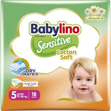 Couches bébé sensibles, taille 1, nouveau-né (2-5 kg), 26 pièces