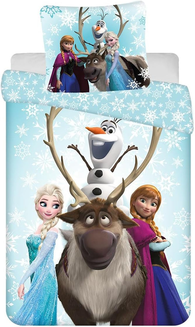 Disney Frozen Snowflakes, linge de lit enfant, 100% coton Linge de lit - enfants Naty Shop Default Title