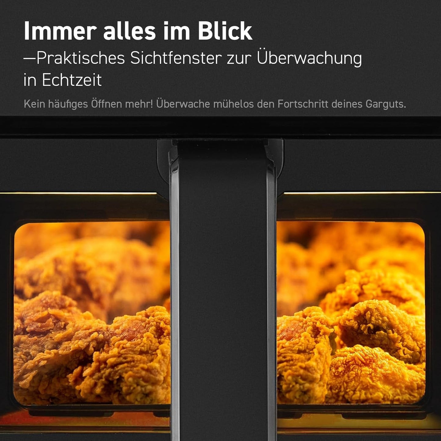 COSORI Friteuse à air chaud Airfryer, Friteuse à air 12 en 1 XXL 6,2 L, Friteuse à air chaud avec fenêtre de visualisation et rappel de brassage, 80 recettes Appareils ménagers Naty Shop