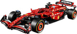 LEGO Technic Ferrari SF-24 F1 Race Car - Modèle réduit de voiture pour adultes - Ensemble de collection Formule 1 - Moteur V6, boîte de vitesses, direction et DRS à l'échelle 1:8 - Cadeau pour les fans de sports mécaniques et de voitures de course 42207 Jeux de construction Beuche den LEGO-Store