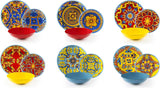 Excelsa Trinacria Teller-Set, 18 pièces, porcelaine et céramique