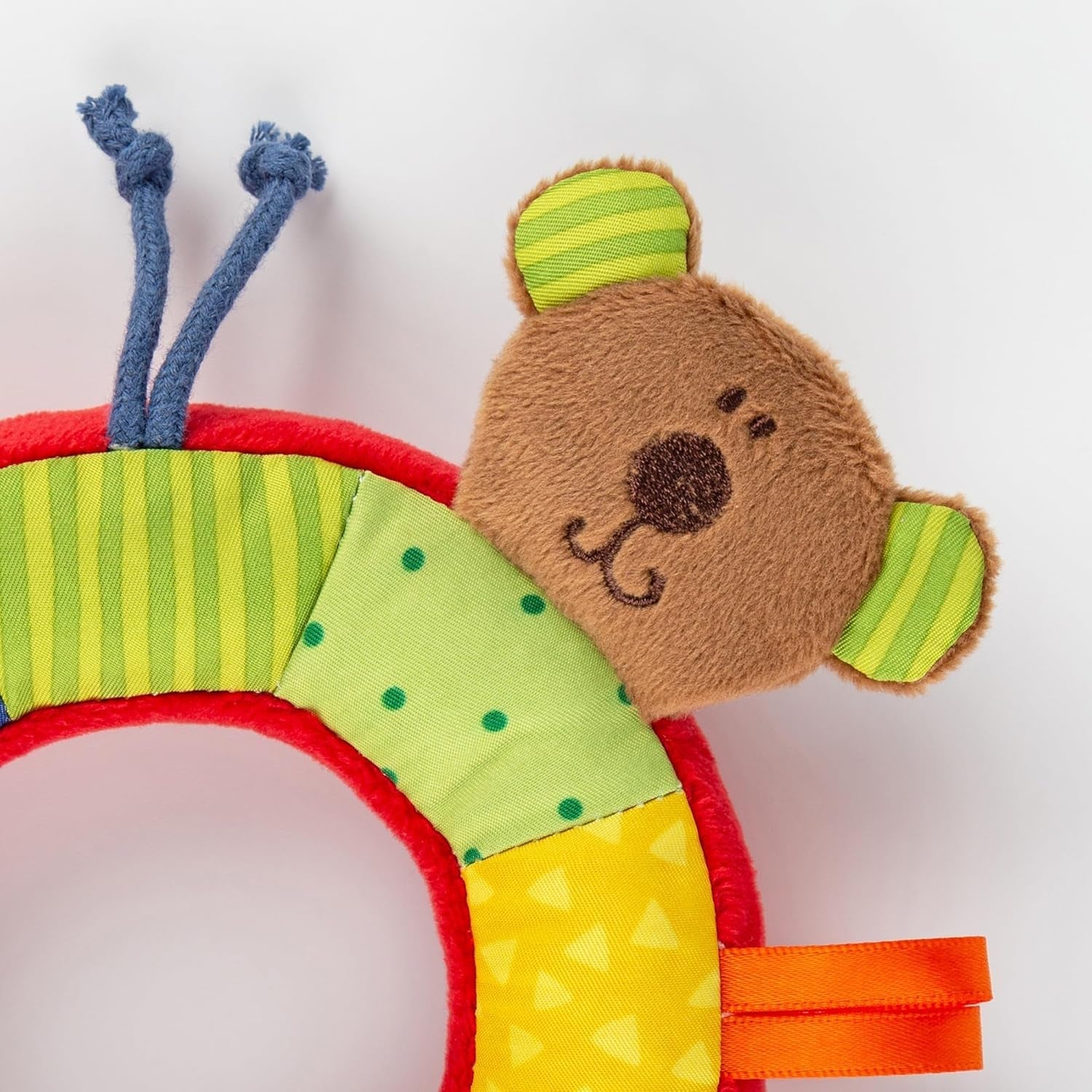 SIGIKID 40490 Anneau actif Baby Activity PlayQ Jouet filles et garçons recommandé pour les enfants à partir de 3 mois multicolore Jouets pour bébés Naty Shop
