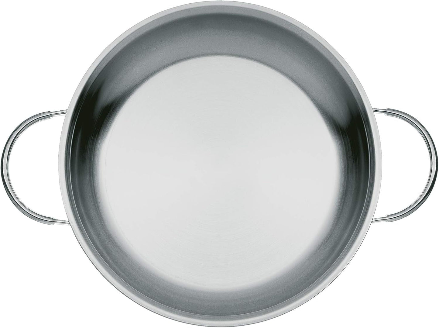 WMF Profi plat à rôtir 28 cm induction, poêle en acier inoxydable Cromargan, casseroles et poêles découvertes Naty Shop