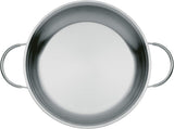 WMF Profi plat à rôtir 28 cm induction, poêle en acier inoxydable Cromargan, casseroles et poêles découvertes Naty Shop