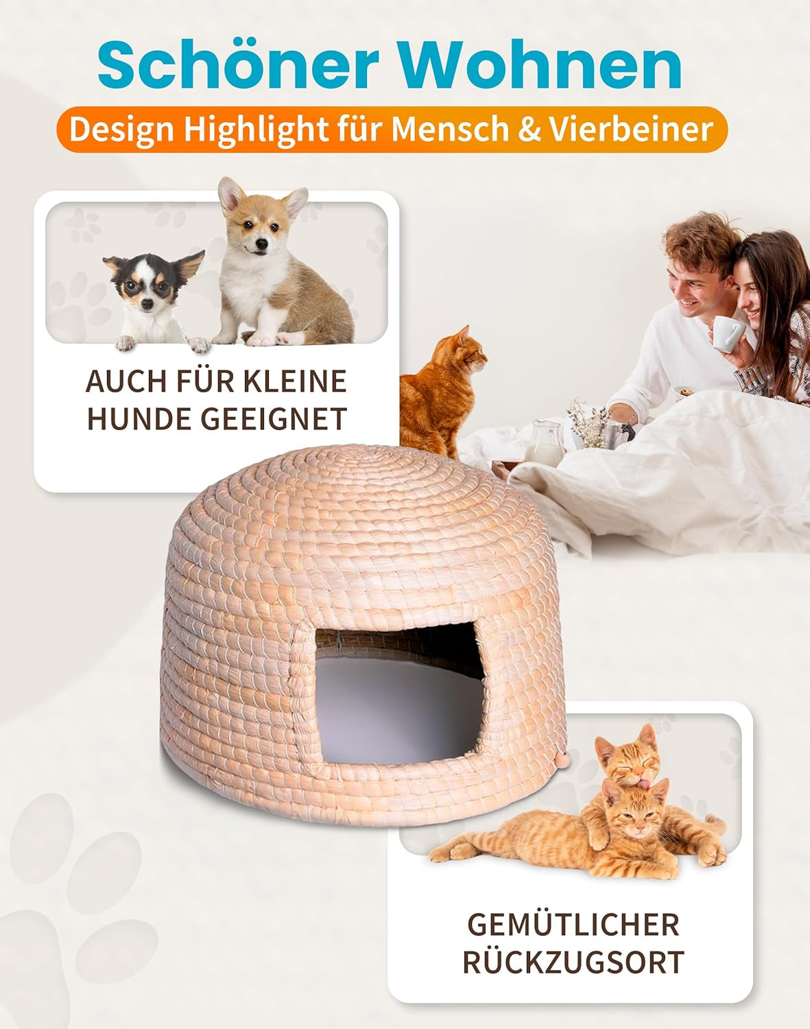 Couvertures et meubles, Animaux, Grottes et maisons, Chats, Lits pour chats, Chats - lits, matelas