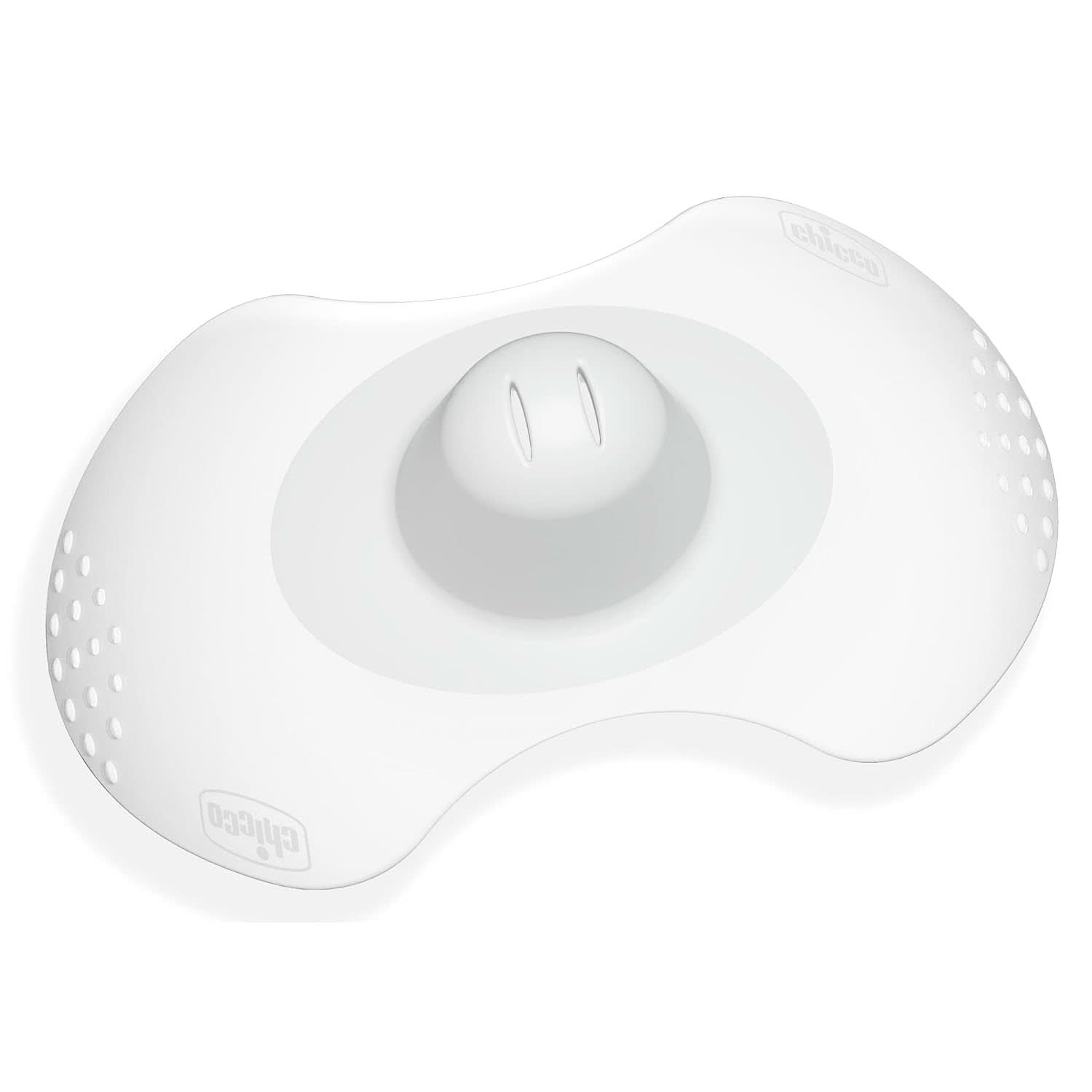 Chicco Skintoskin protège-tétons, silicone, transparent, 6 pcs Accessoires d'Alimentation et d'Allaitement Bebe Naty Shop