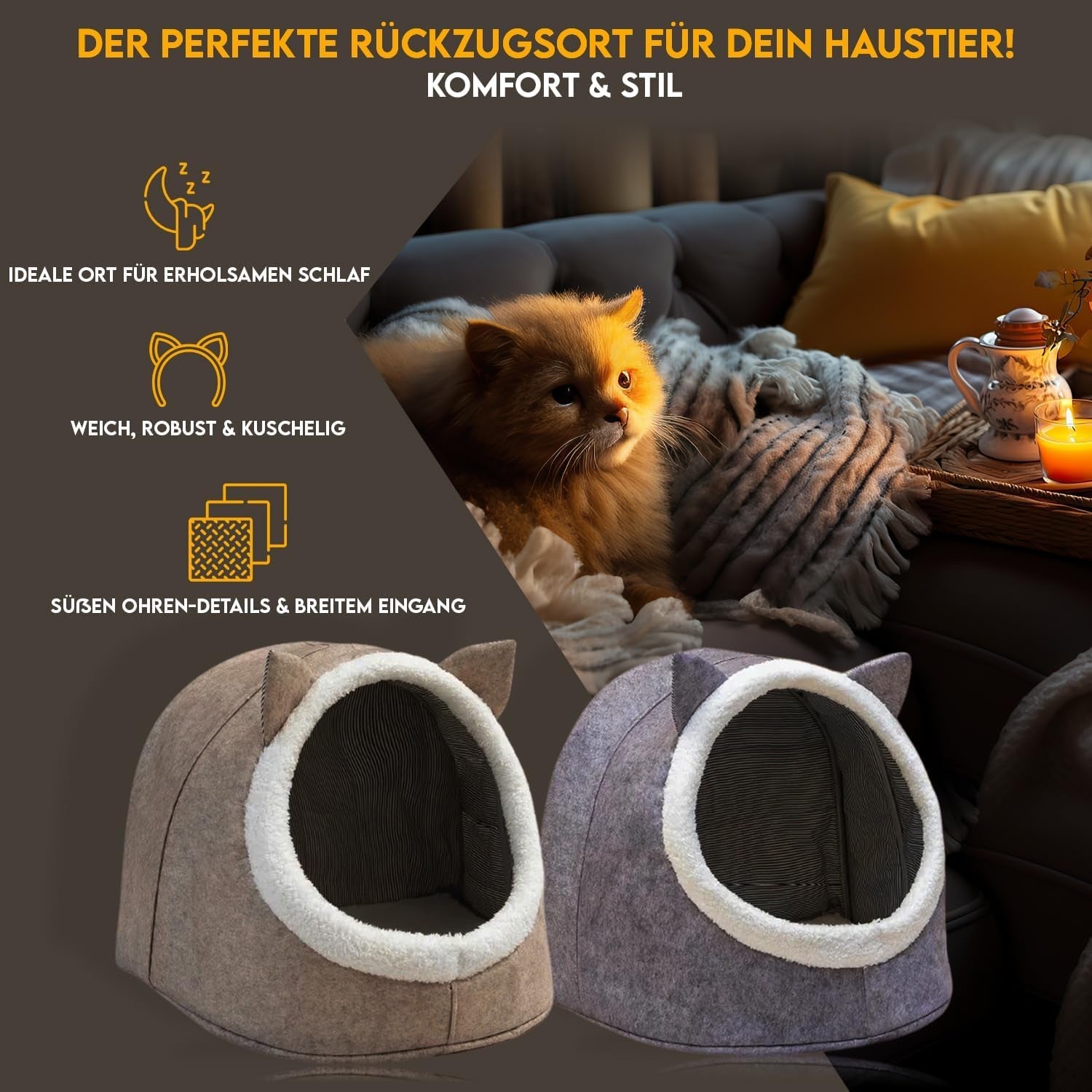 Couvertures et meubles, Animaux, Grottes et maisons, Chats, Lits pour chats, Chats - Lits, Matelas