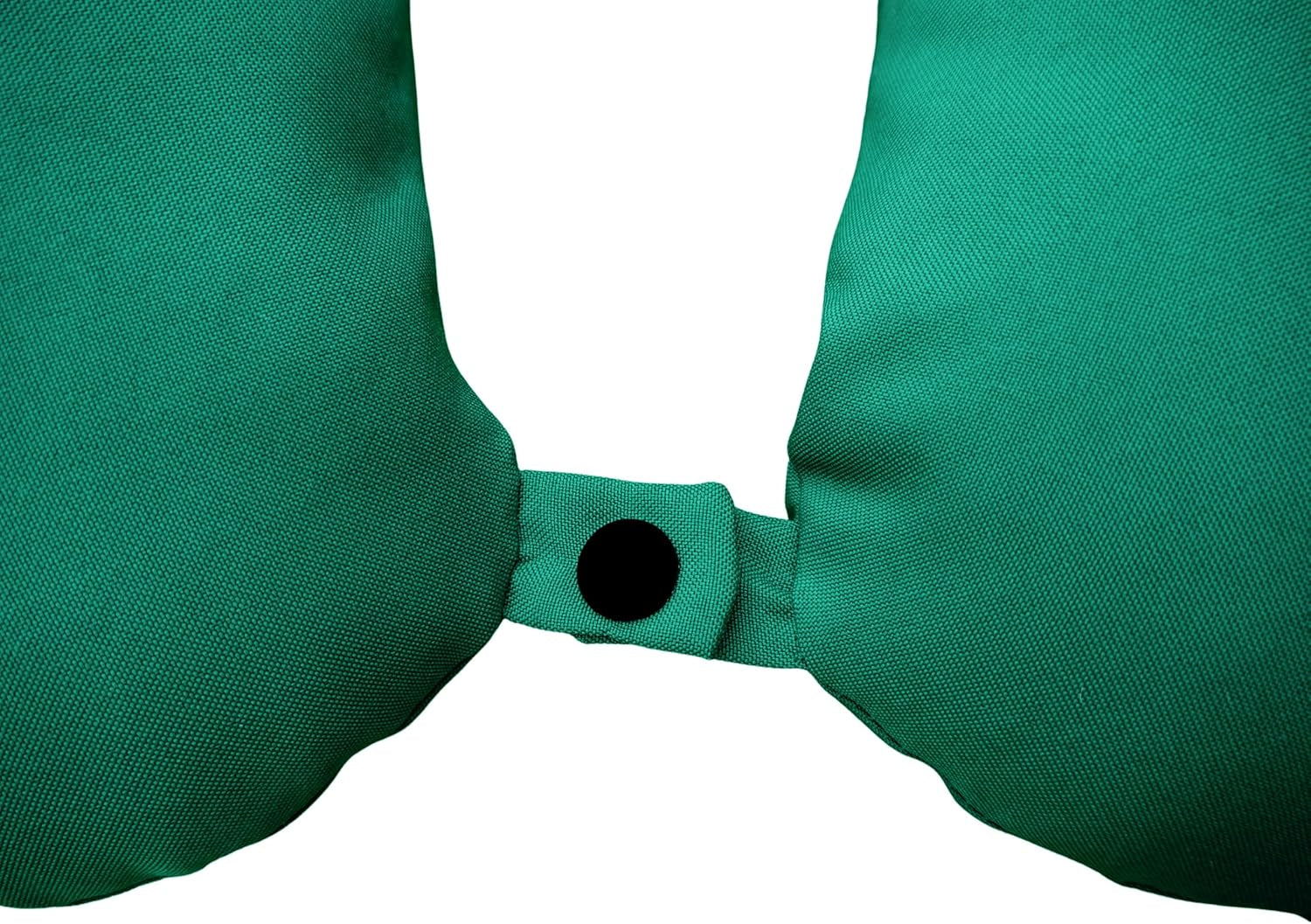 Lemos Home Oreiller cervical avec rembourrage en microfibre, oreiller de soutien du cou, oreiller de voyage confortable pour avion, voiture, bureau, idéal pour le camping, les vacances et les gadgets de voyage (vert menthe)