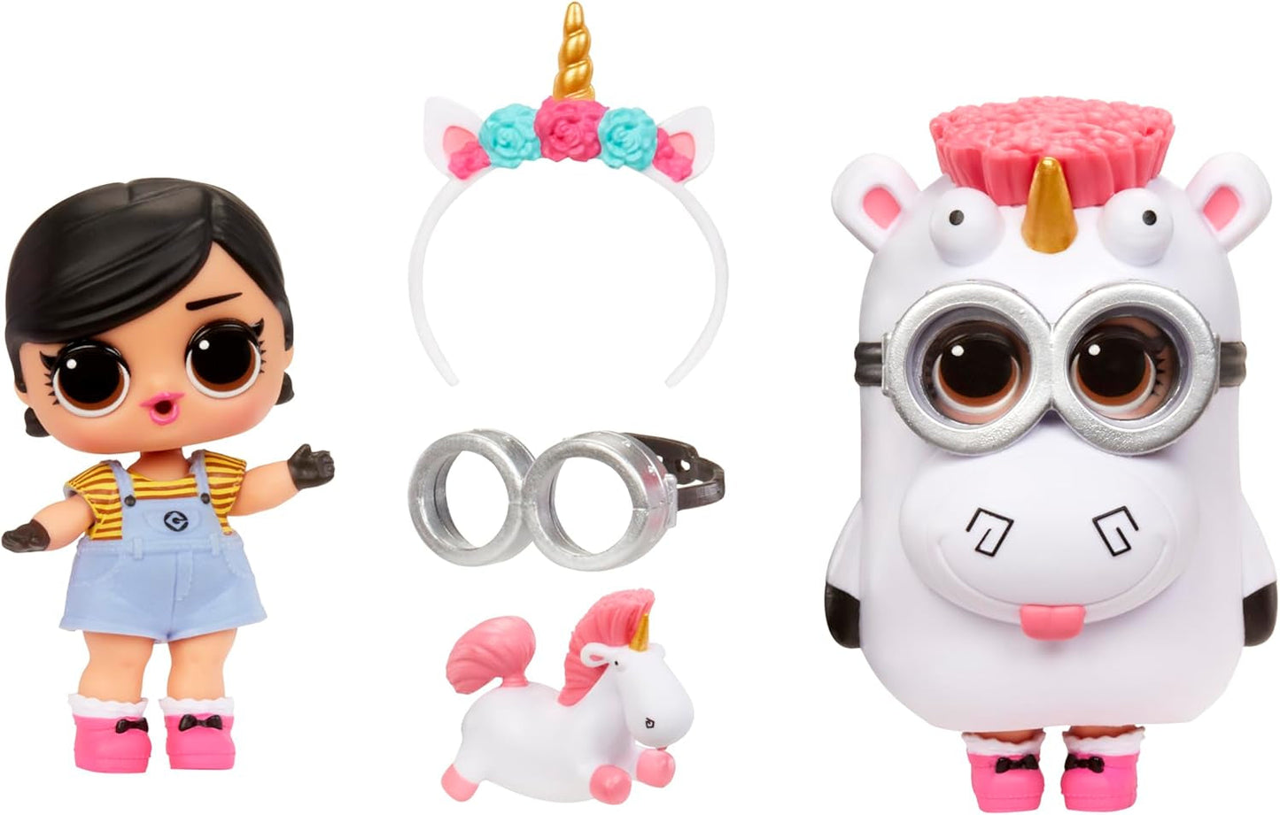 Mdr Surprise ! Loves Minions Tots - Comprend 1 poupée avec tenue et accessoires, un ballon inspiré des Minions, un emballage caché, 6 poupées à collectionner
