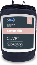 Couette Silentnight douce comme la soie, 10,5 tog, pour lit double, blanc, microfibre, blanc, king size Couettes et couettes Naty Shop 40X25X25 cm 13,5 Tog