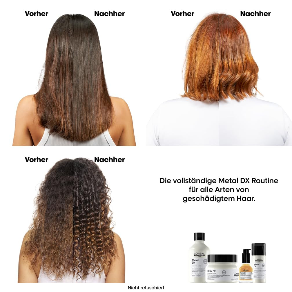 L'Oréal Professionnel Pour cheveux colorés, Couleurs et brillance éclatantes, Gamme Expert, Masque Capillaire Metal DX Naty Shop
