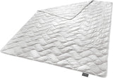Traumnacht Exklusiv Couette d'été légère 100% soie sauvage, certifiée Oeko-Tex, fabriquée en Allemagne, poids de remplissage : 550Gr, 135 X 200 Cm Couettes et couettes Naty Shop