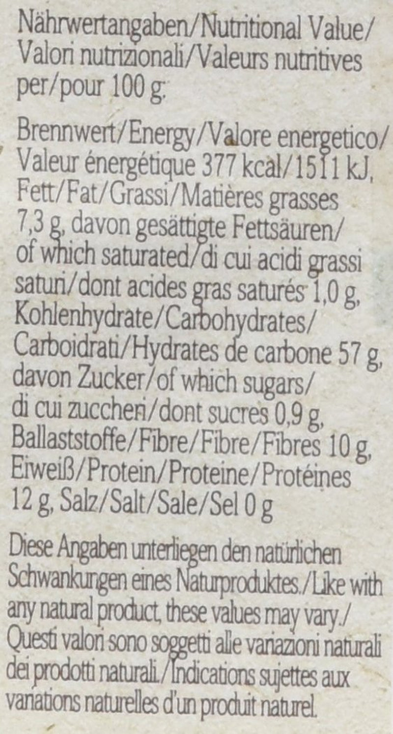 Verival Flocken Basis Müsli - Bio, 6Er Pack (6 X 1 Kg) Céréales Naty Shop