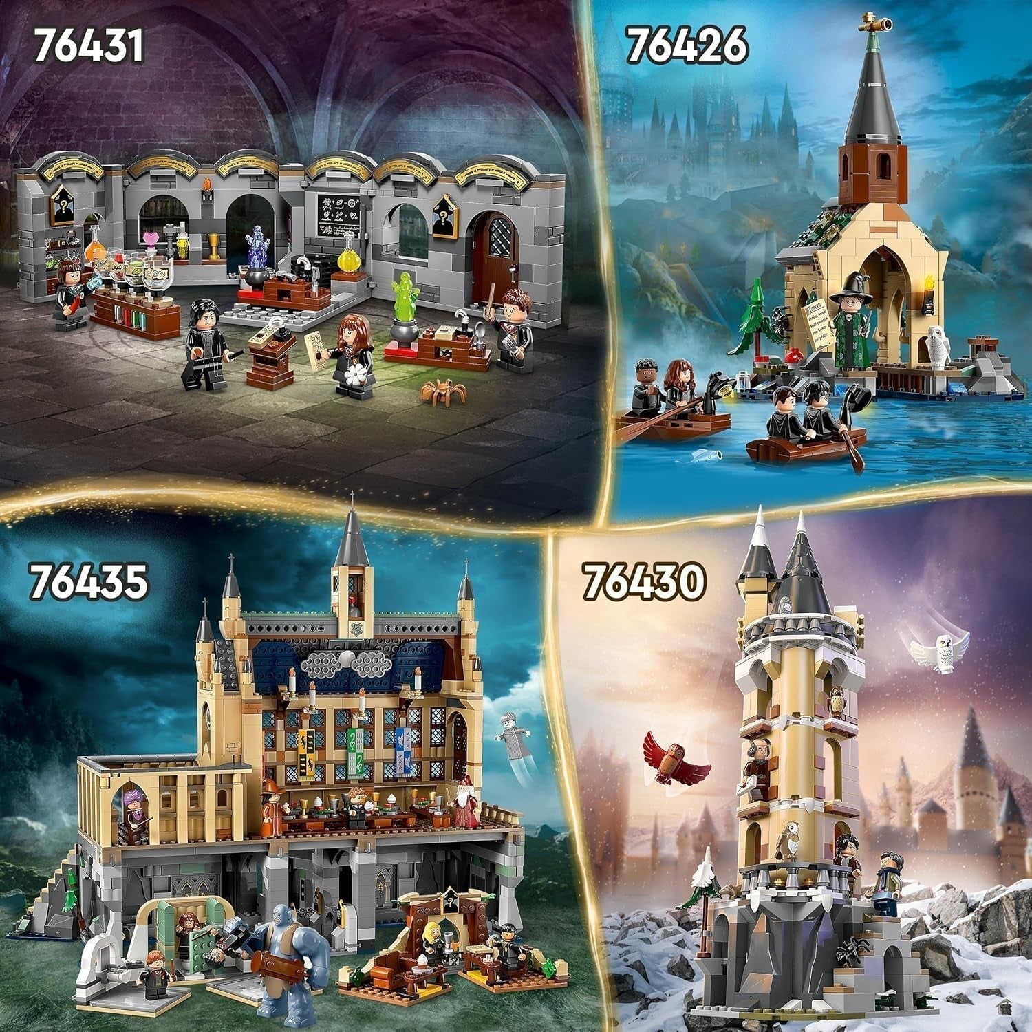 LEGO Harry Potter Aragog dans la forêt interdite, Spider Fantasy Playset, créature mythique, 2 figurines, cadeau magique pour les garçons, les filles et les fans à partir de 7 ans 76434 Ensembles de construction Besuche den LEGO-Store