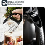 Tefal Includeo Filter Machine à Expresso, Machine à Expresso Extrêmement Facile à Utiliser, Adaptée aux Droitiers et aux Gauchers, Ouverture Automatique du Couvercle, 1,25 L, 10 à 15 Tasses, CM533811