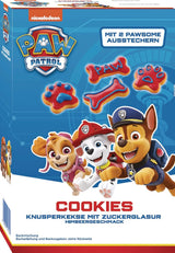 RUF X PAW Patrol Muffin Backmischung mit Erdbeer-Geschmack, pour 12 Paw Patrol Muffins, Inkl.16 Oblaten-Auflegern et Pawsome Muffin-Förmchen, 1 X 394G Naty Shop 475 G (1Er Pack) Cookies