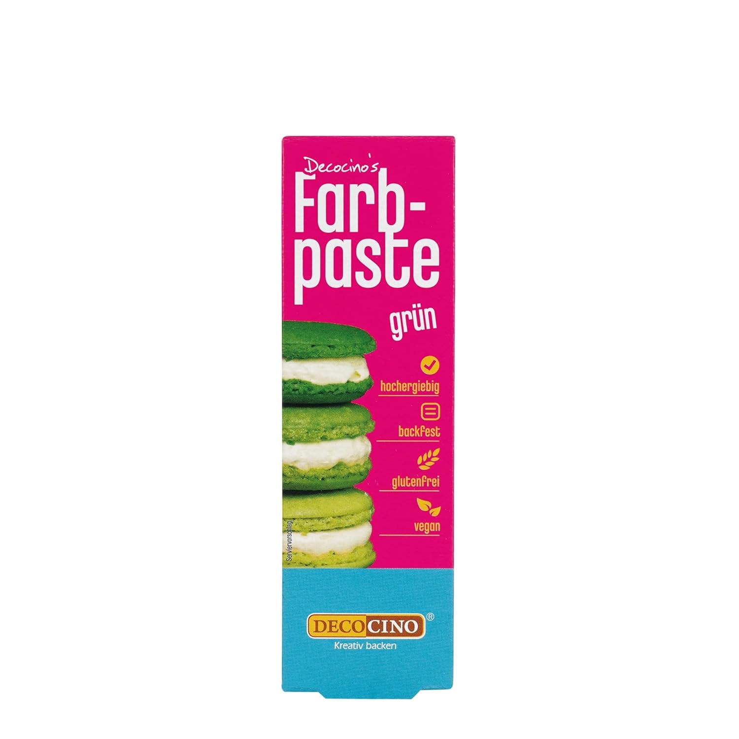 Pâte colorante rose DECOCINO - 20 g - Colorant alimentaire, idéal pour colorer gâteaux, fondants et crèmes - Sans acides gras azoïques ni gluten