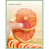 Tranches de pamplemousse séchées, pamplemousse déshydraté, remplissage de vase, décorations de Noël, tranches de pamplemousse rouge, tranches de fruits secs pour le thé, sans sucre ajouté (100 g (1 paquet)) Naty Shop Produits déshydratés