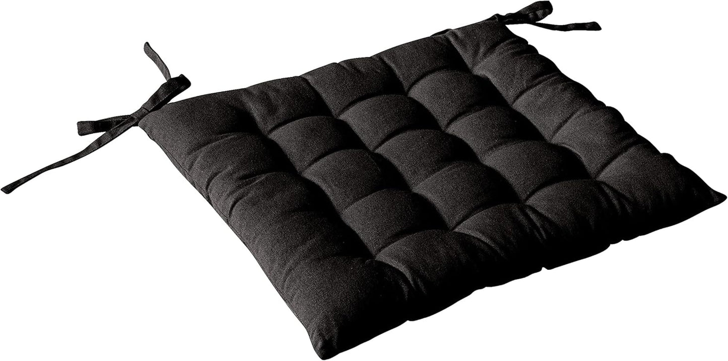 Couette à 4 pompons, jute, 90 X 190 Cm, argile, 2007AGCHLJT090190, 90 X 190 Cm Couettes et quilts Naty Shop Noir