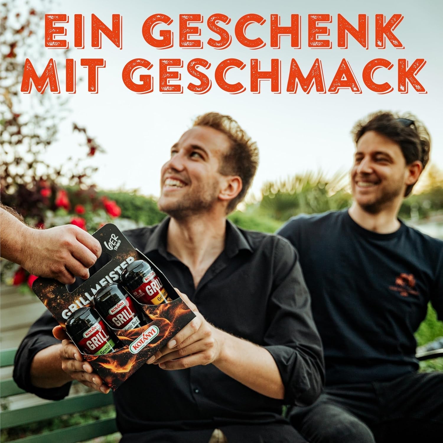 KOTÁNYI Coffret cadeau d'épices pour grillades - 6er Carrier - Cadeaux pour hommes - Grill Zubehör & Spice Set für jedes BBQ - Grill Zubehör inkl. Magic Dust - [Jetzt Geburtstagschenken für Männer bestellen!]