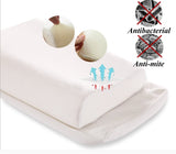 Oreiller en mousse à mémoire de forme, oreiller de soutien du cou, oreiller ergonomique pour différentes positions de sommeil avec housse amovible Oreillers orthopédiques cervicaux Naty Shop