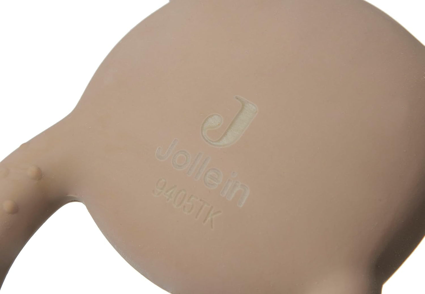 Jollein 101-001-67008 Anneau de dentition en caoutchouc naturel Ours en peluche Biscuit